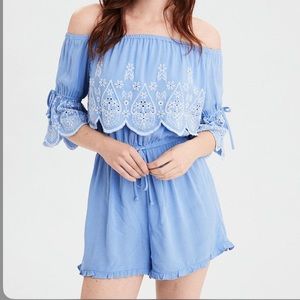 NWT American Eagle off the shoulder romper